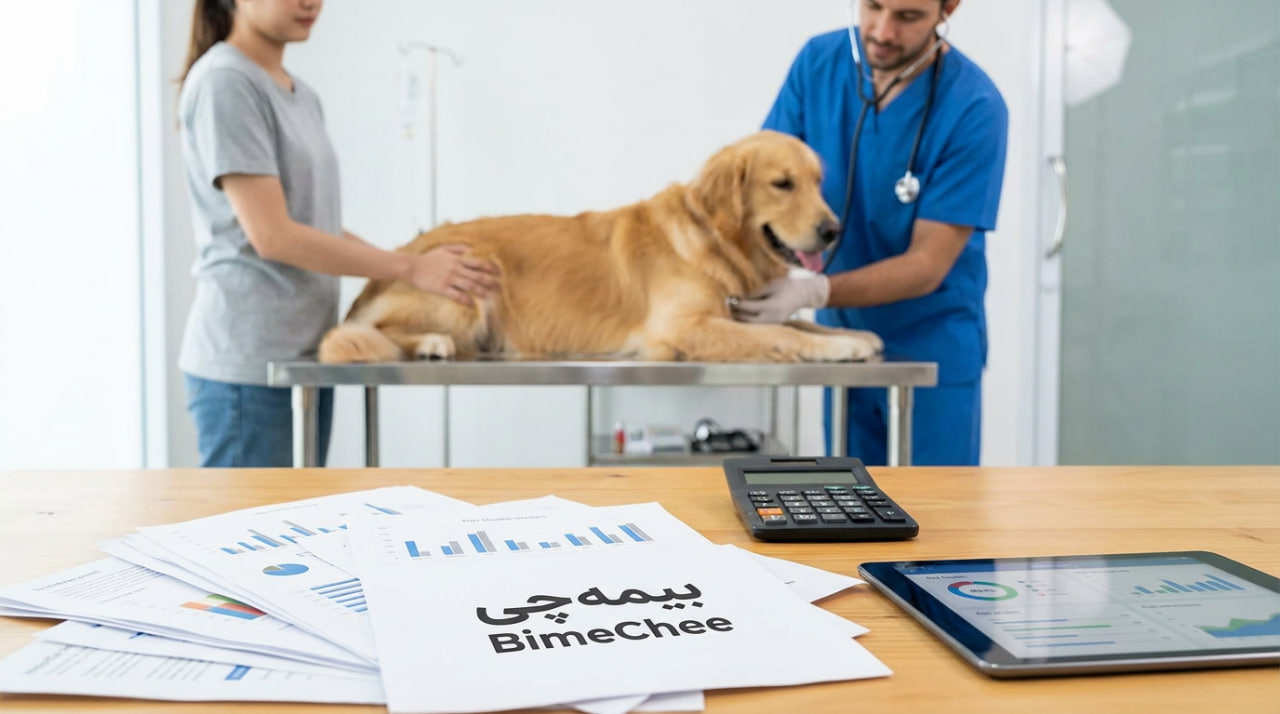 راهنمای جامع خرید بهترین بیمه تکمیلی سگ در سال ۱۴۰۴ - مقایسه قیمت، پوشش‌ها و هزینه‌های واقعی درمان